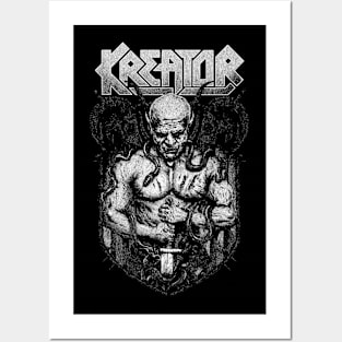 Kreator Black Posters and Art